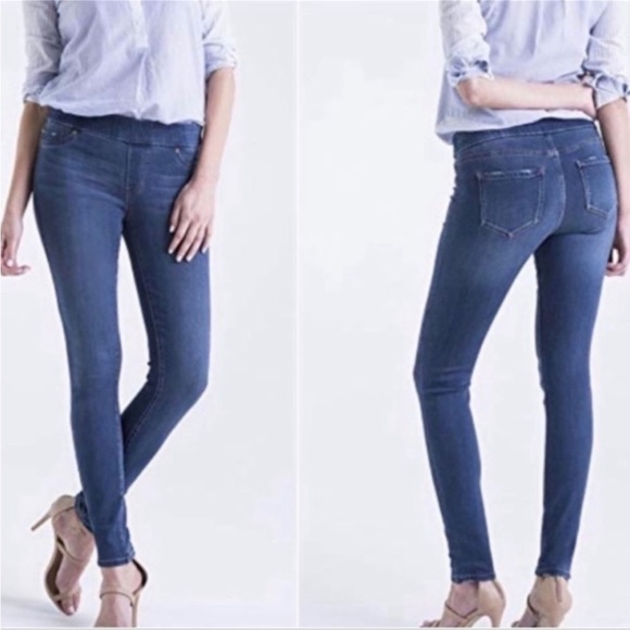 Liverpool Denim - NWT Liverpool Sienna Pull-On Legging Jeans Pants, Dark Blue, Size 14 / 32